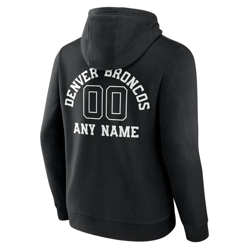 NFL Denver Broncos Personalized Name & Number Pullover Hoodie