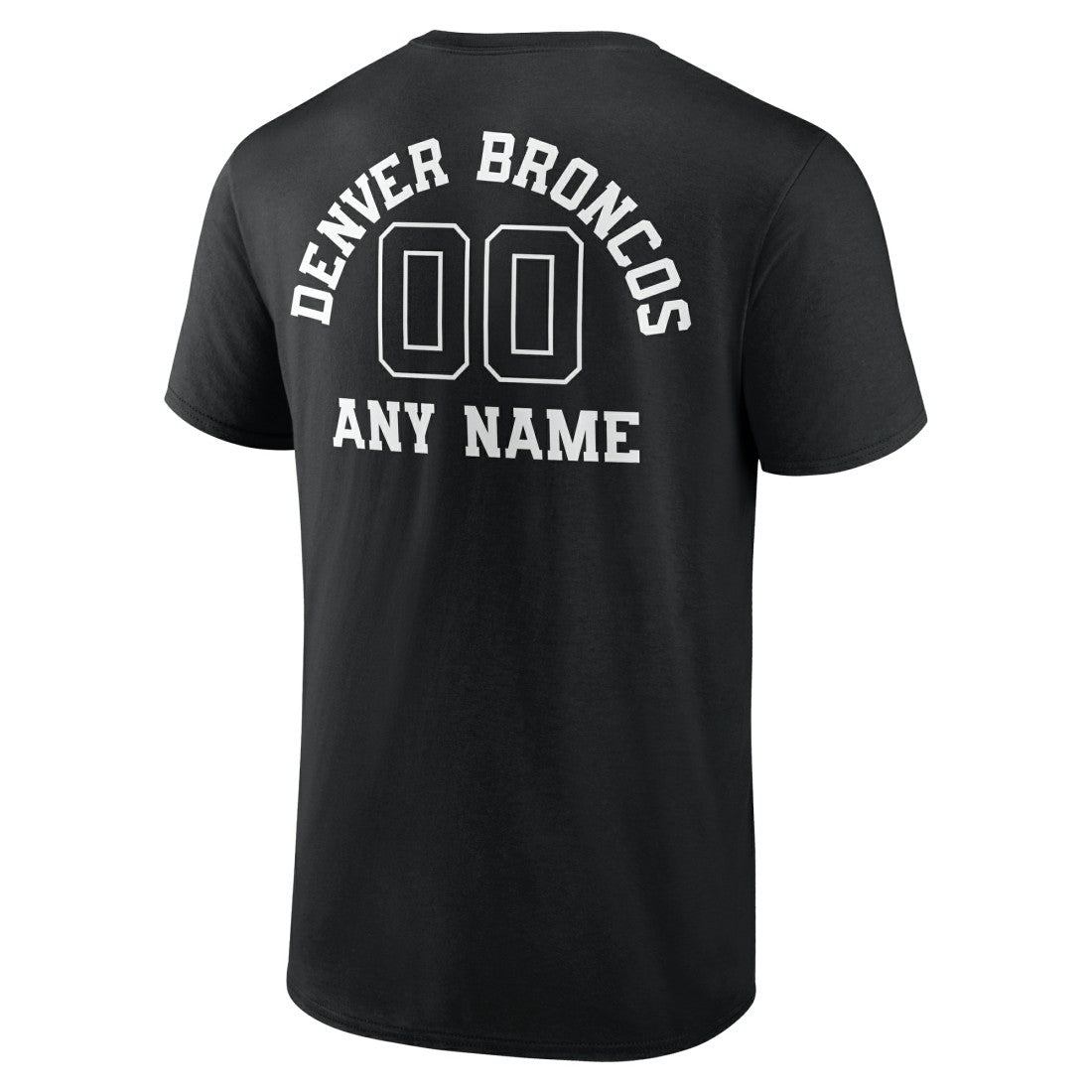 NFL Denver Broncos Personalized Name & Number Monochrome T-Shirt