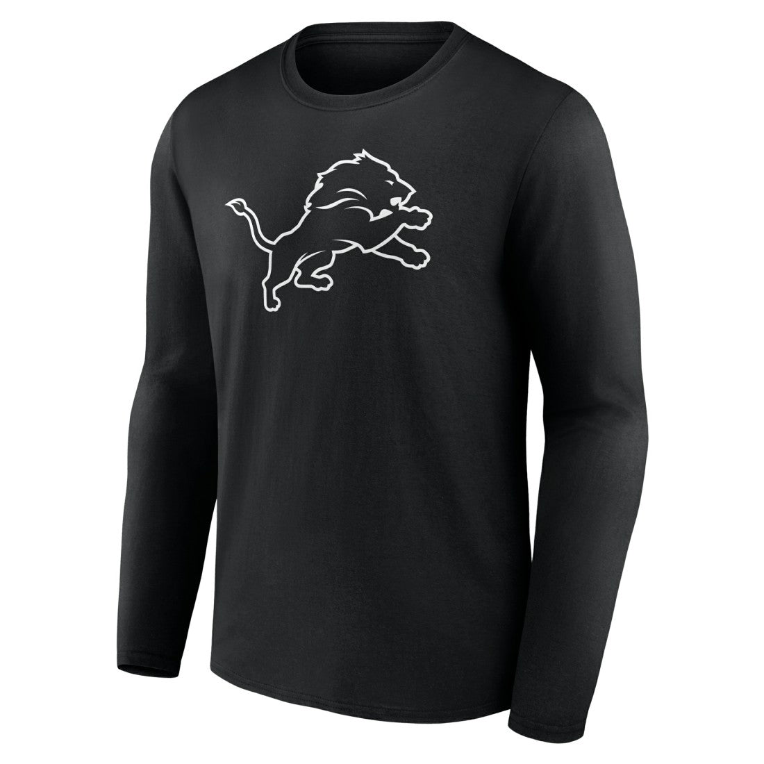 NFL Detroit Lions Personalized Name & Number Monochrome Long Sleeve T-Shirt