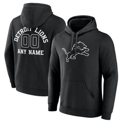 NFL Detroit Lions Personalized Name & Number Pullover Hoodie