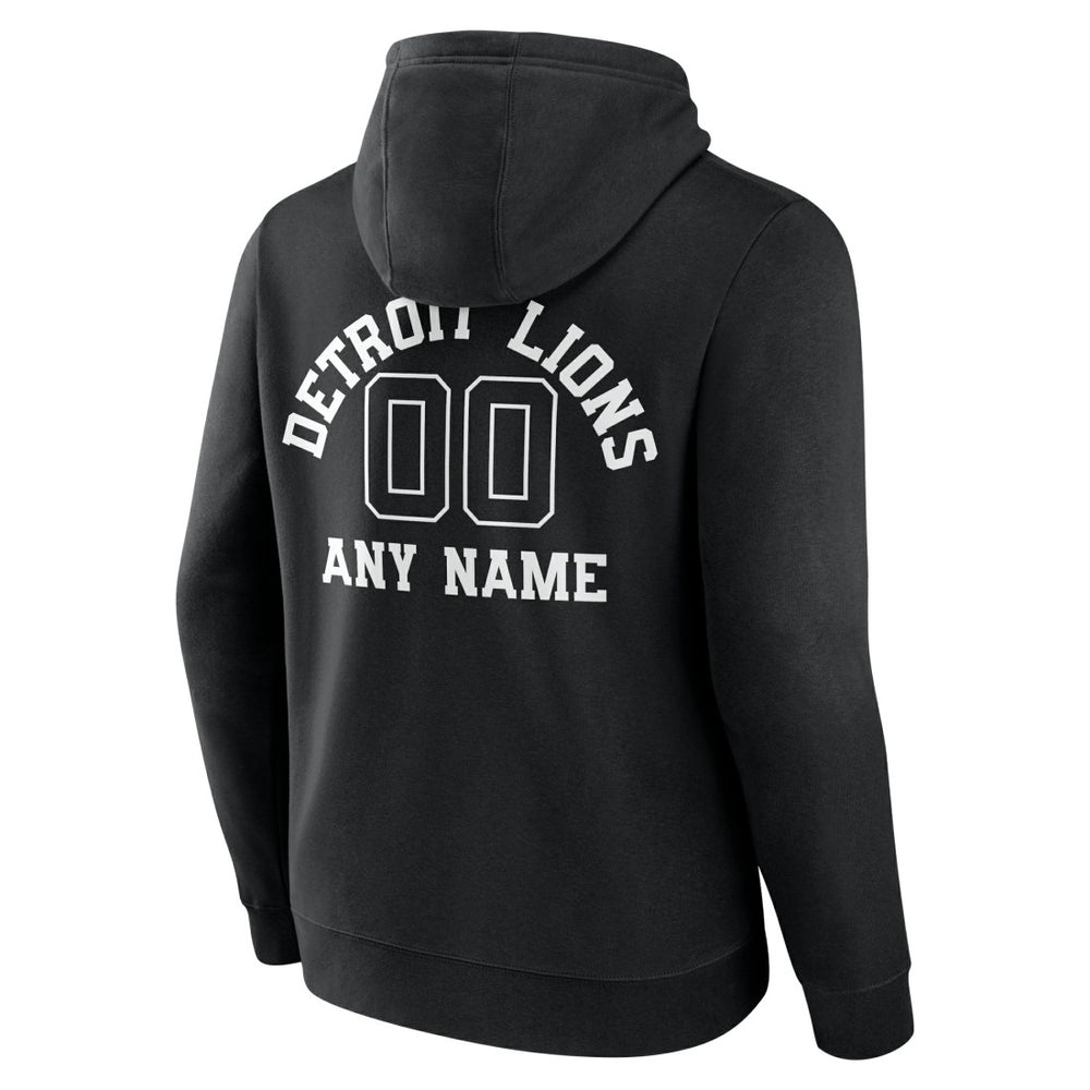 NFL Detroit Lions Personalized Name & Number Pullover Hoodie