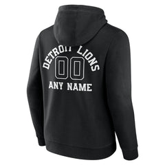 NFL Detroit Lions Personalized Name & Number Pullover Hoodie