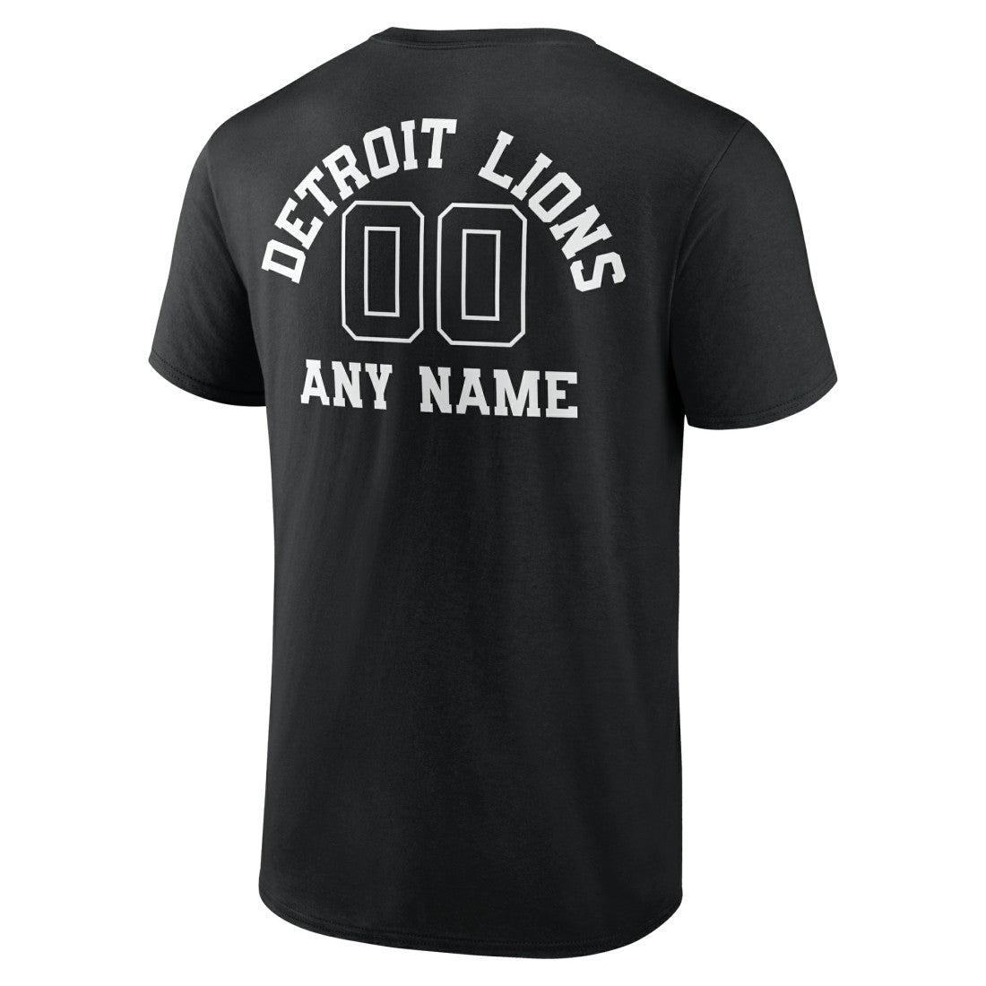 NFL Detroit Lions Personalized Name & Number Monochrome T-Shirt