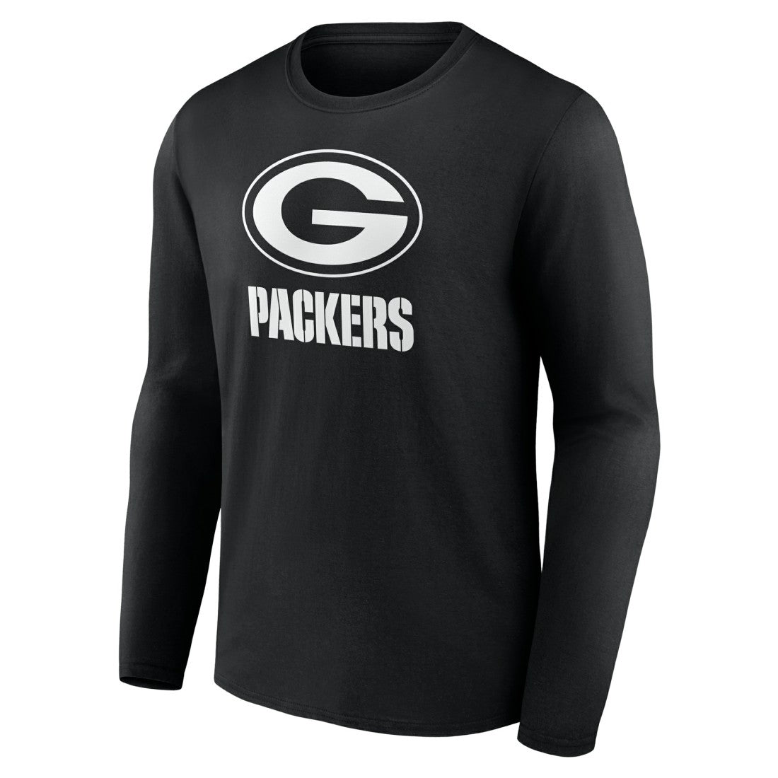 NFL Green Bay Packers Personalized Name & Number Monochrome Long Sleeve T-Shirt