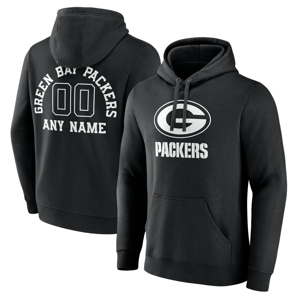 NFL Green Bay Packers Personalized Name & Number Pullover Hoodie