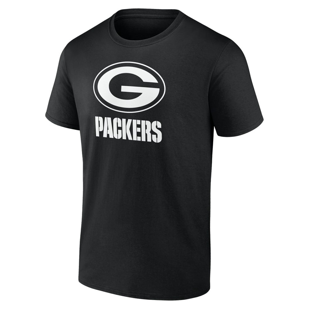 NFL Green Bay Packers Personalized Name & Number Monochrome T-Shirt