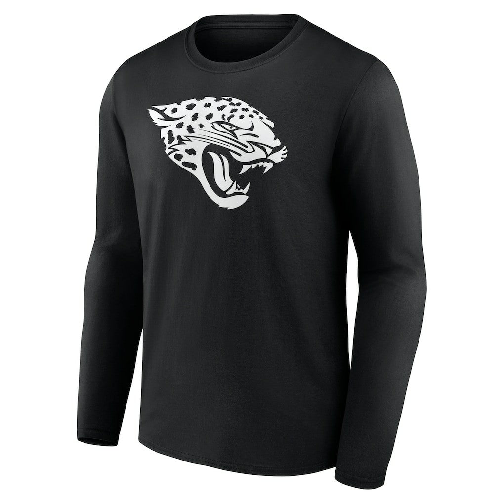 NFL Jacksonville Jaguars Personalized Name & Number Monochrome Long Sleeve T-Shirt