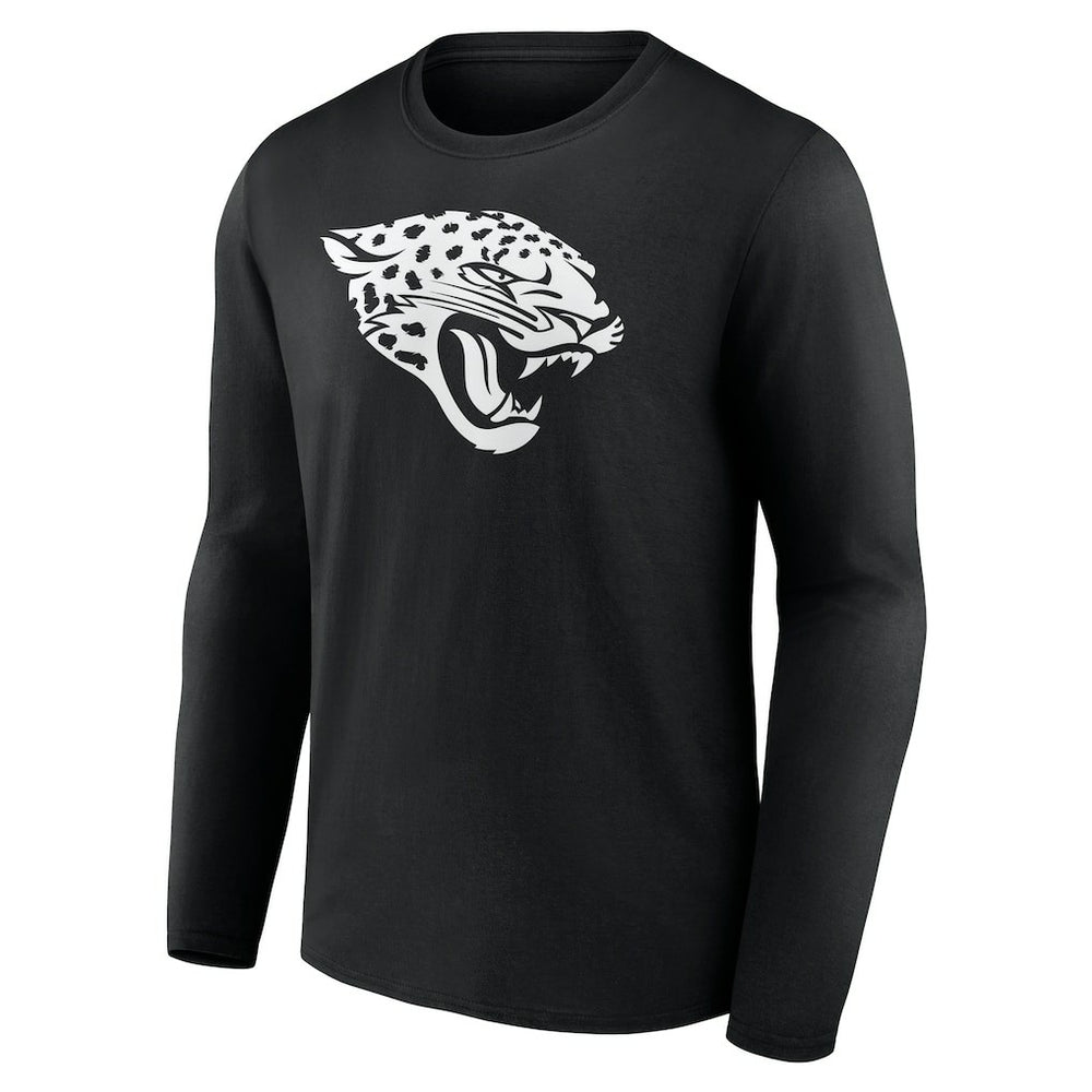 NFL Jacksonville Jaguars Personalized Name & Number Monochrome Long Sleeve T-Shirt
