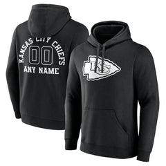 NFL Kansas City Chiefs Personalized Name & Number Pullover Hoodie