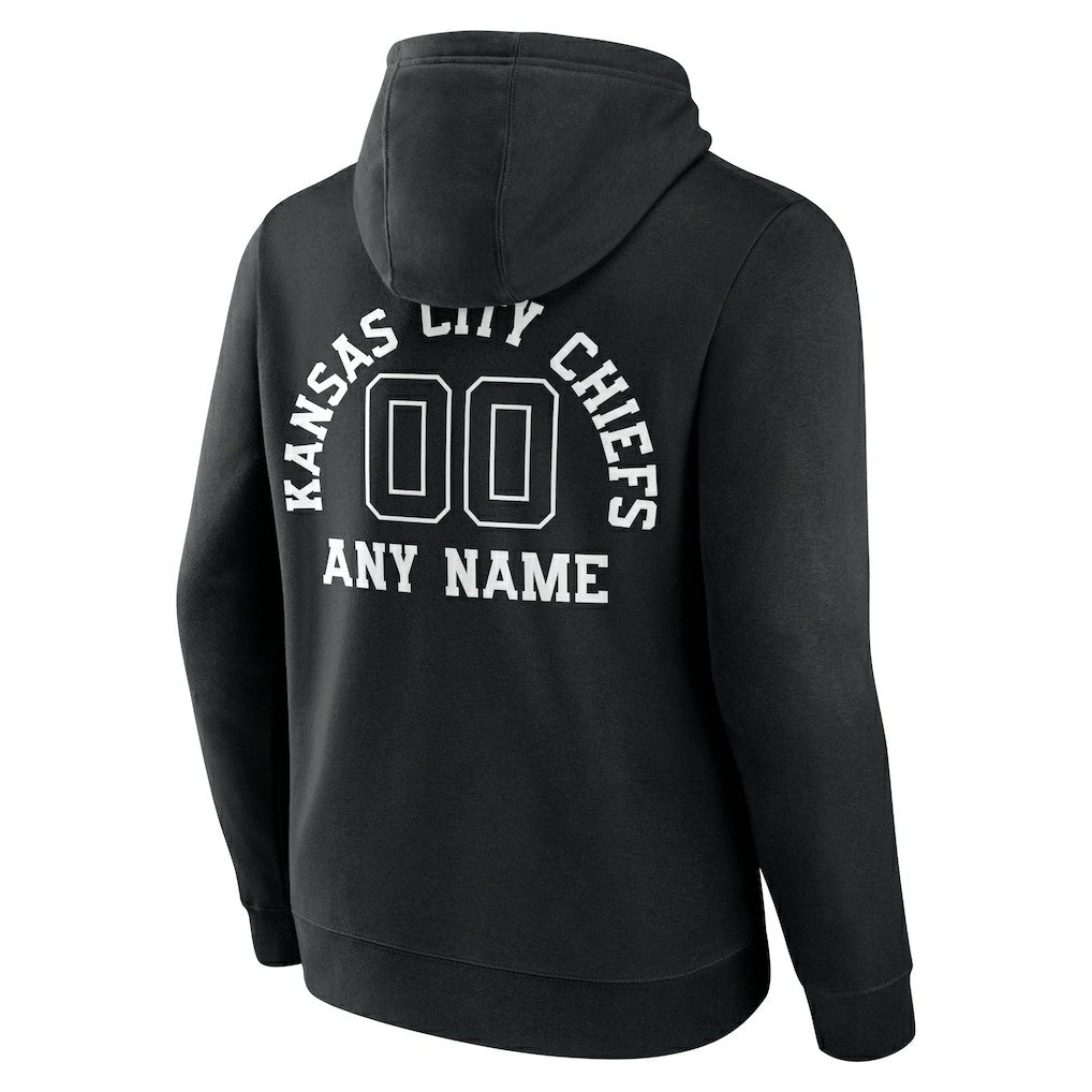 NFL Kansas City Chiefs Personalized Name & Number Pullover Hoodie