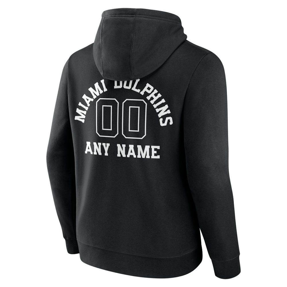 NFL Miami Dolphins Personalized Name & Number Pullover Hoodie