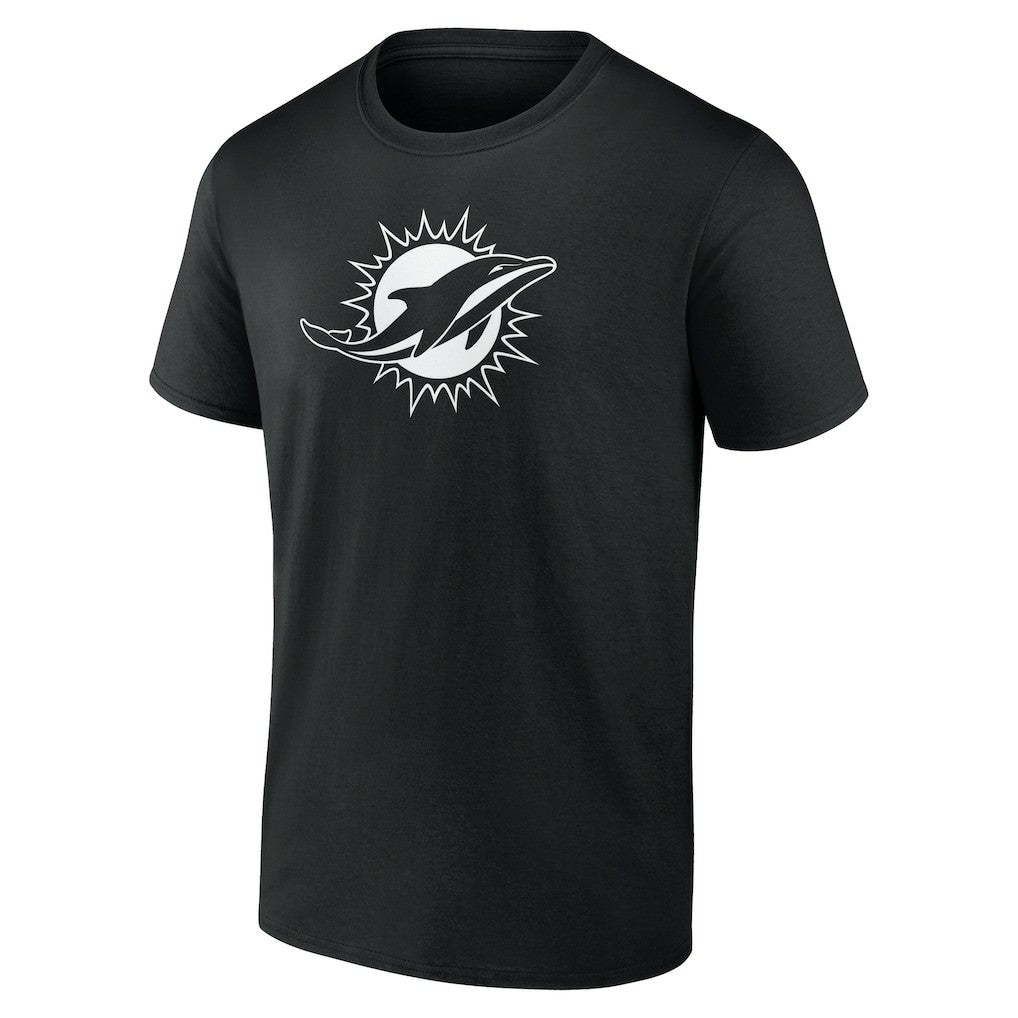 NFL Miami Dolphins Personalized Name & Number Monochrome T-Shirt