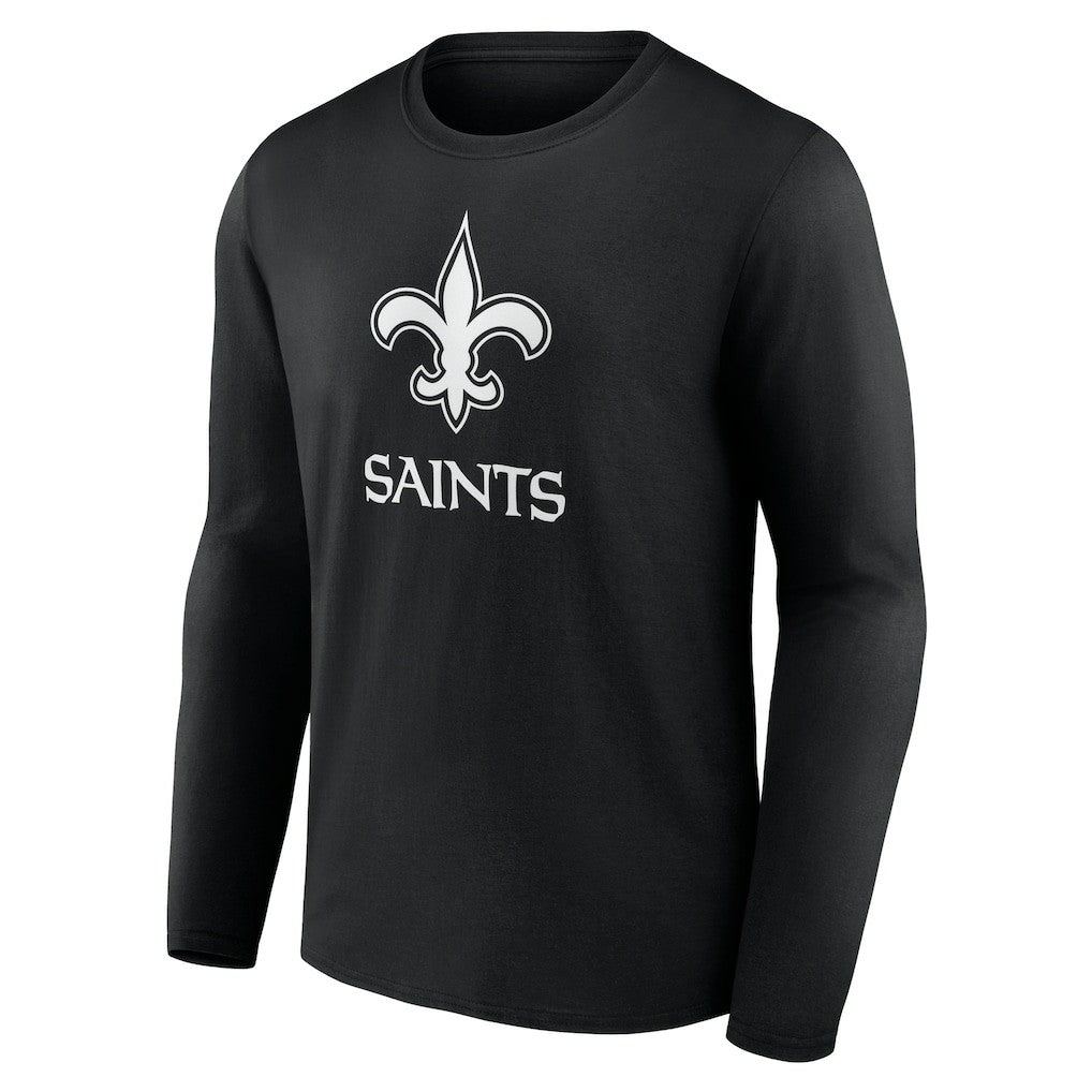 NFL New Orleans Saints Personalized Name & Number Monochrome Long Sleeve T-Shirt