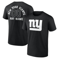 NFL New York Giants Personalized Name & Number Monochrome T-Shirt
