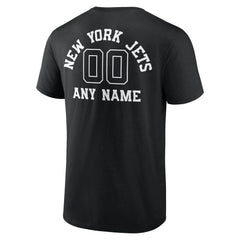NFL New York Jets Personalized Name & Number Monochrome T-Shirt