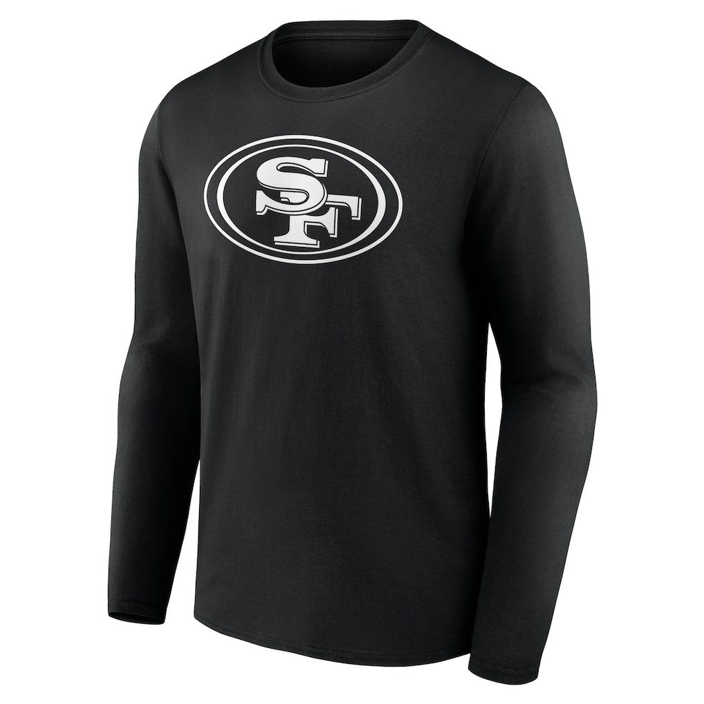 NFL San Francisco 49ers Personalized Name & Number Monochrome Long Sleeve T-Shirt