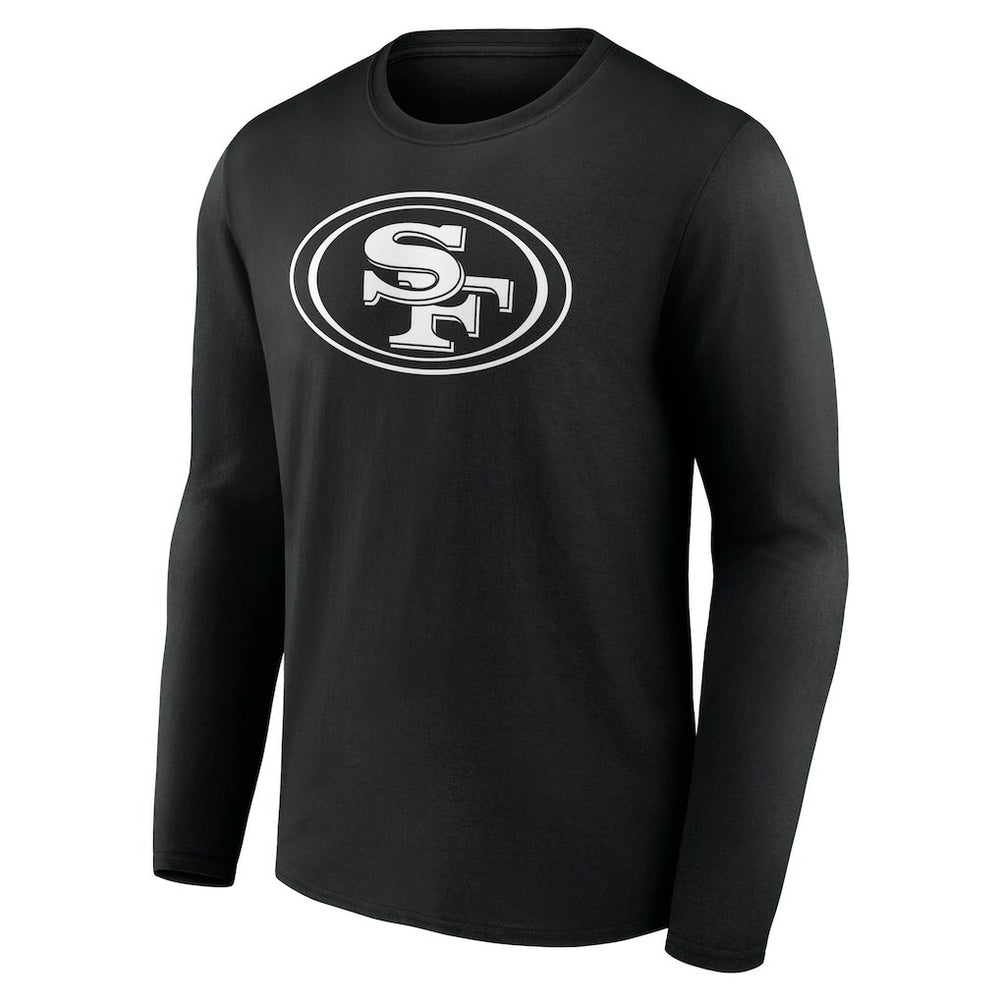 NFL San Francisco 49ers Personalized Name & Number Monochrome Long Sleeve T-Shirt