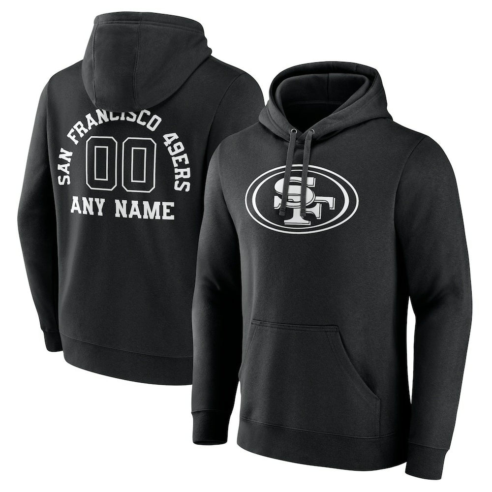 NFL San Francisco 49ers Personalized Name & Number Pullover Hoodie