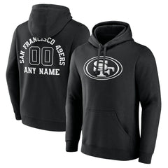 NFL San Francisco 49ers Personalized Name & Number Pullover Hoodie