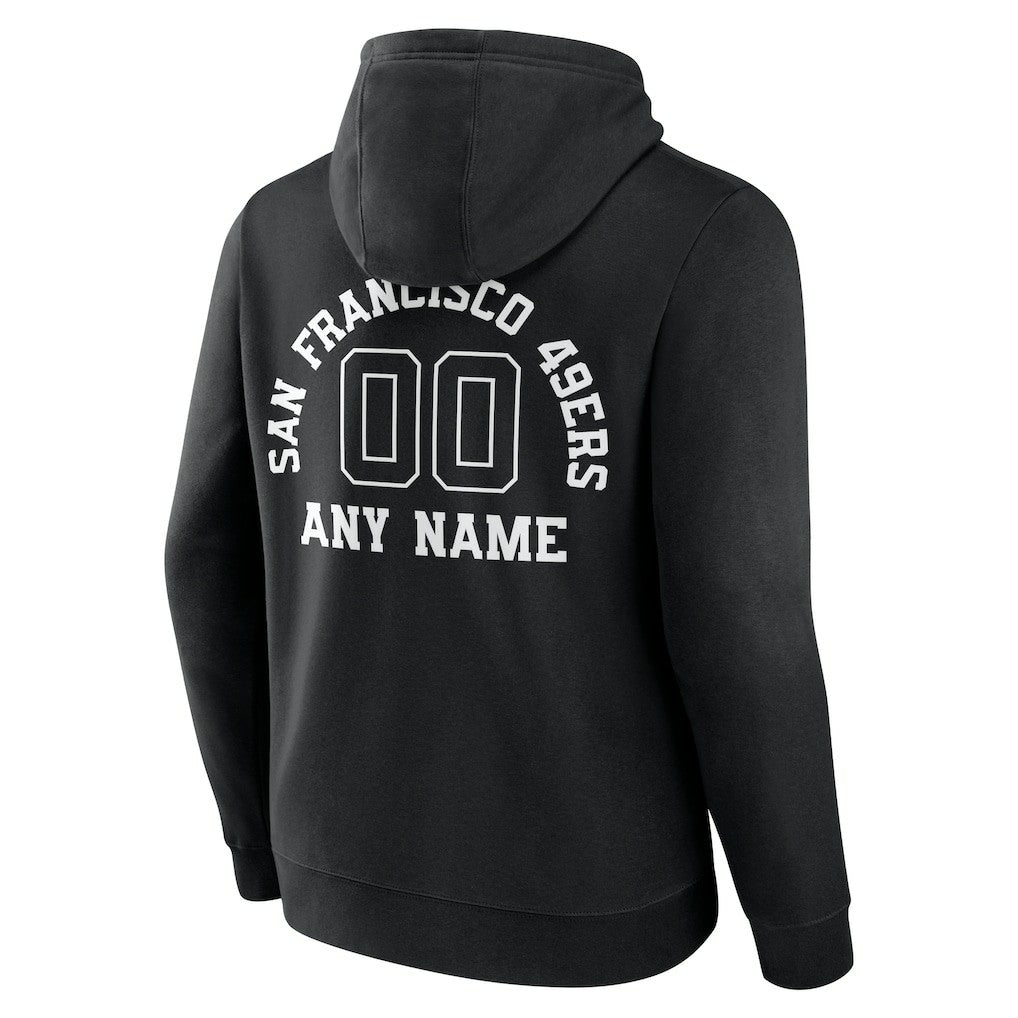 NFL San Francisco 49ers Personalized Name & Number Pullover Hoodie