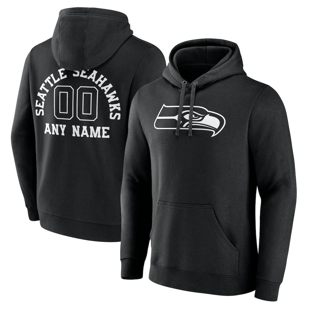 NFL Seattle Seahawks Personalized Name & Number Pullover Hoodie