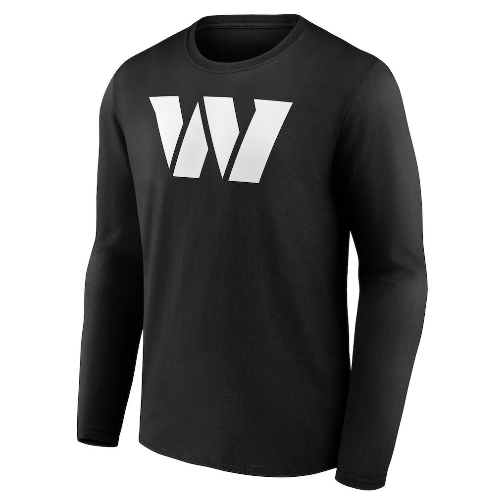 NFL Washington Commanders Personalized Name & Number Monochrome Long Sleeve T-Shirt