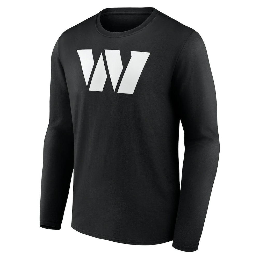 NFL Washington Commanders Personalized Name & Number Monochrome Long Sleeve T-Shirt