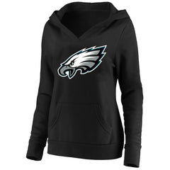 NFL Philadelphia Eagles Women's Plus Size V-Neck Pullover Hoodie