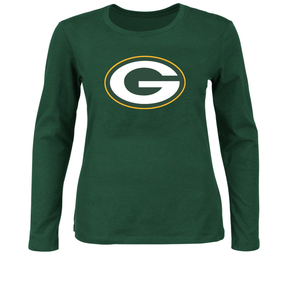 NFL Green Bay Packers Women's Plus Size Long Sleeve T-Shirt