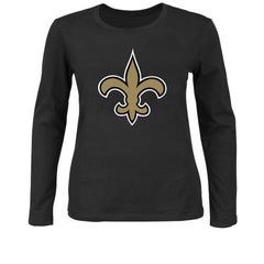 NFL New Orleans Saints Women's Plus Size Long Sleeve T-Shirt