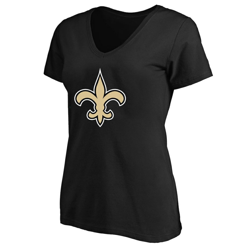 NFL New Orleans Saints Women's Plus Size V-Neck T-Shirt
