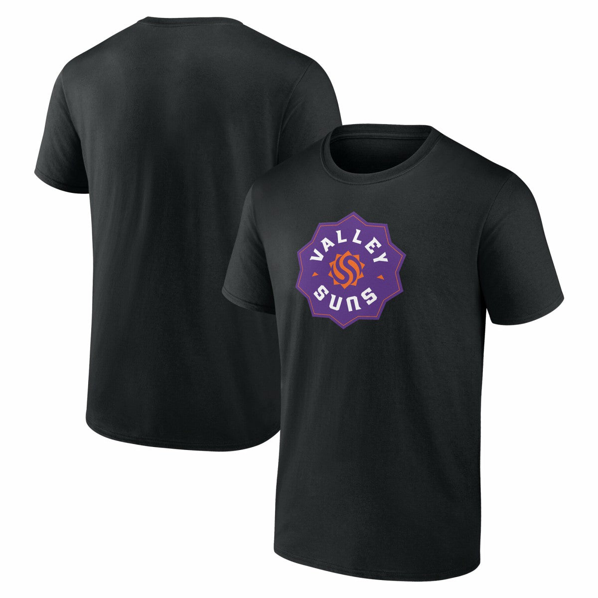 Valley Suns Primary Logo T-Shirt - Black for sale