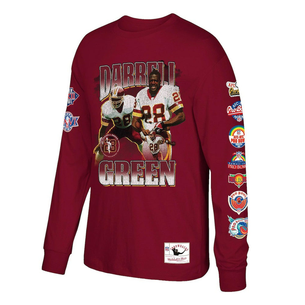 NFL Washington Commanders Darrell Green  Player Graphic Long Sleeve T-Shirt
