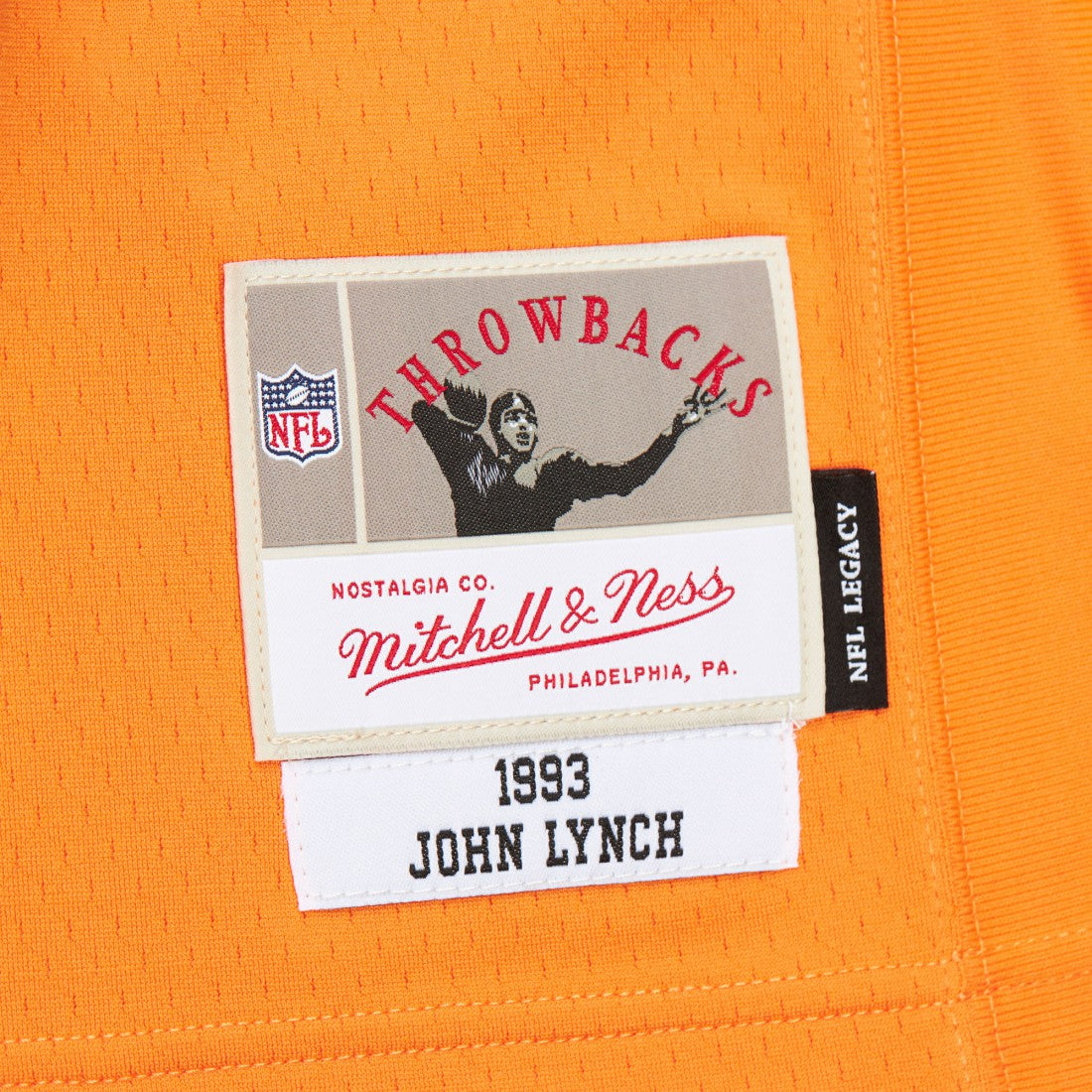 NFL Tampa Bay Buccaneers John Lynch  1993 Legacy Replica Jersey