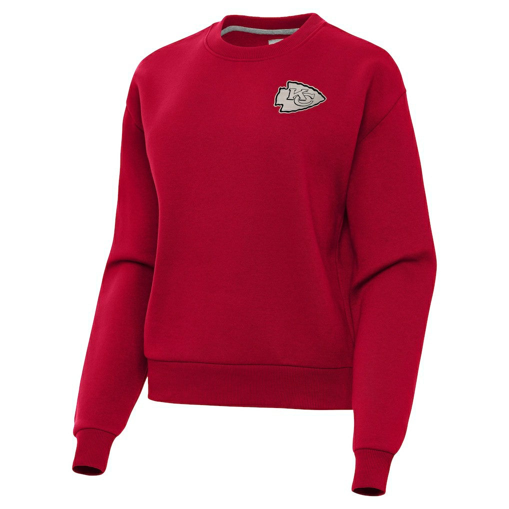 NFL Kansas City Chiefs Antigua Women's Victory Pullover Sweatshirt
