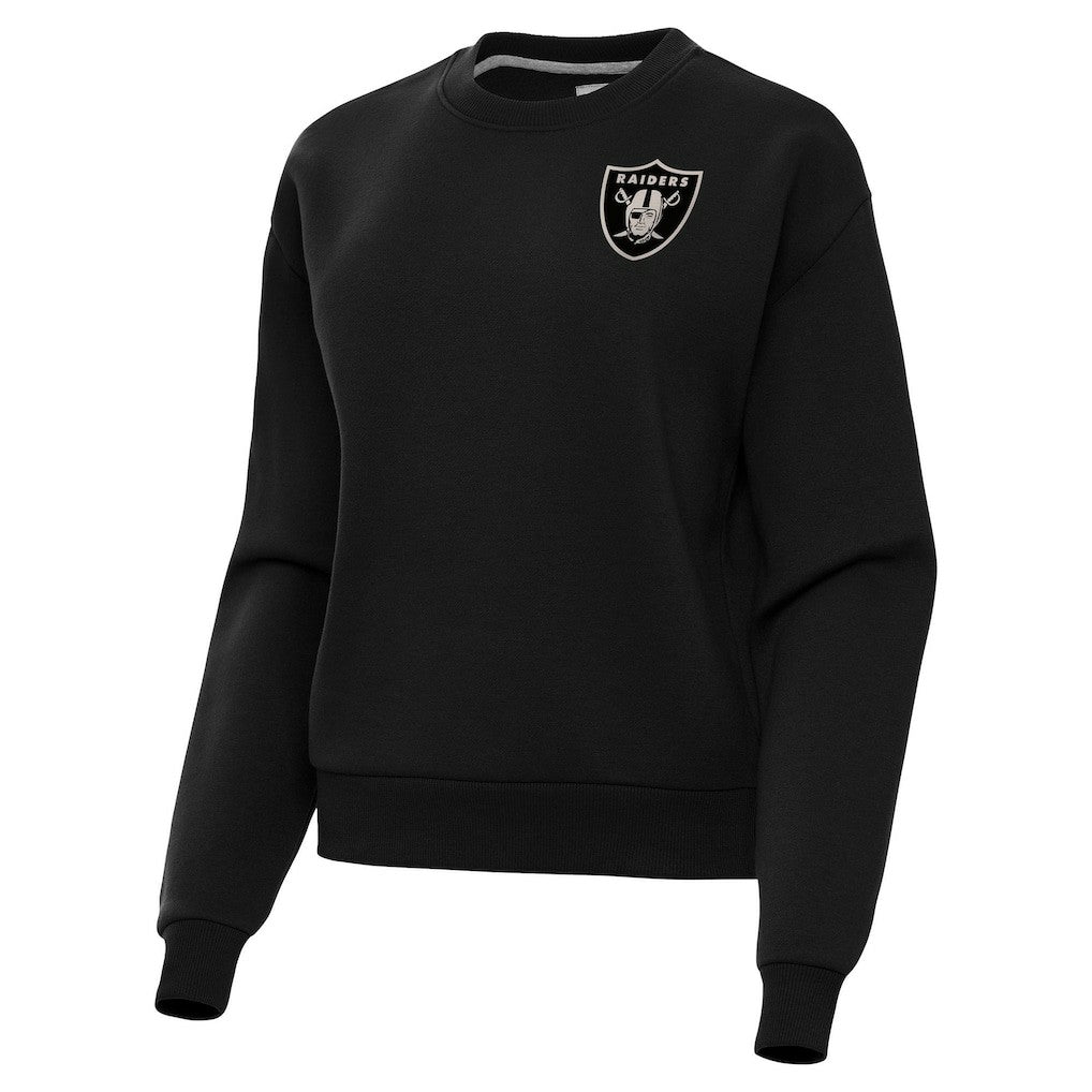 NFL Las Vegas Raiders Antigua Women's Victory Pullover Sweatshirt