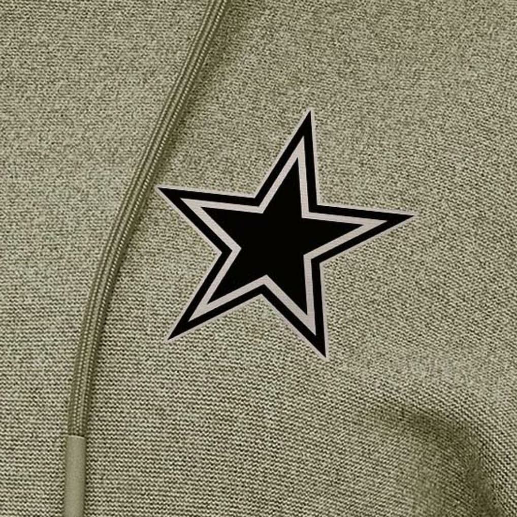 NFL Dallas Cowboys Antigua Women's Justice Pullover Hoodie
