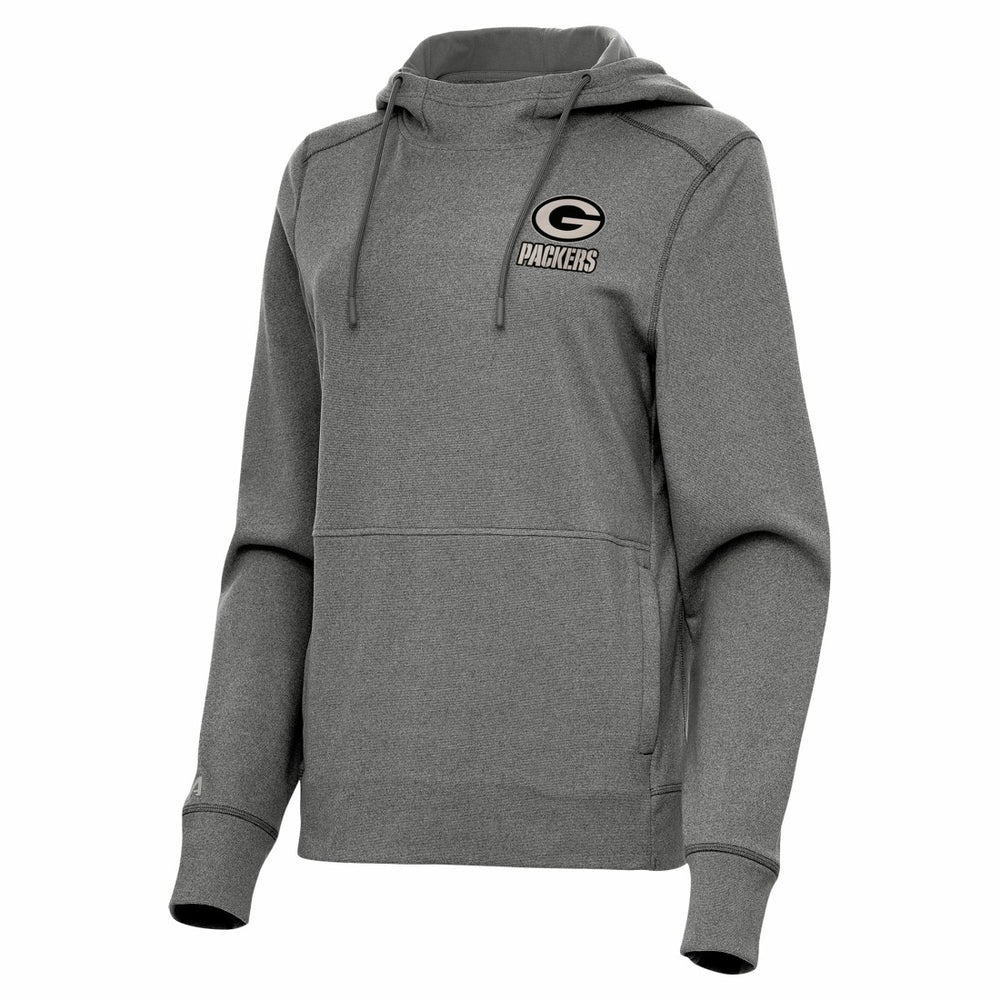 NFL Green Bay Packers Antigua Women's Justice Pullover Hoodie