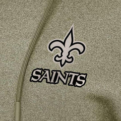 NFL New Orleans Saints Antigua Women's Justice Pullover Hoodie