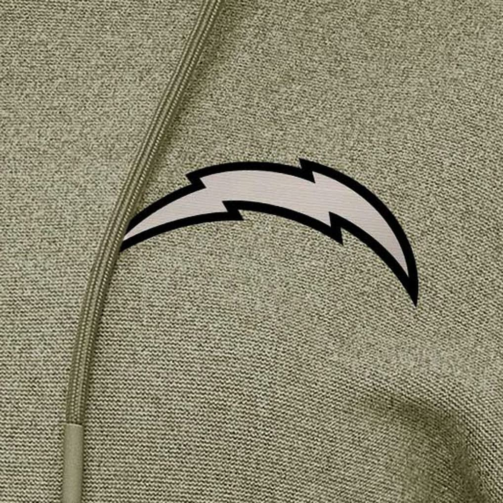 NFL Los Angeles Chargers Antigua Women's Justice Pullover Hoodie