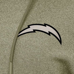 NFL Los Angeles Chargers Antigua Women's Justice Pullover Hoodie