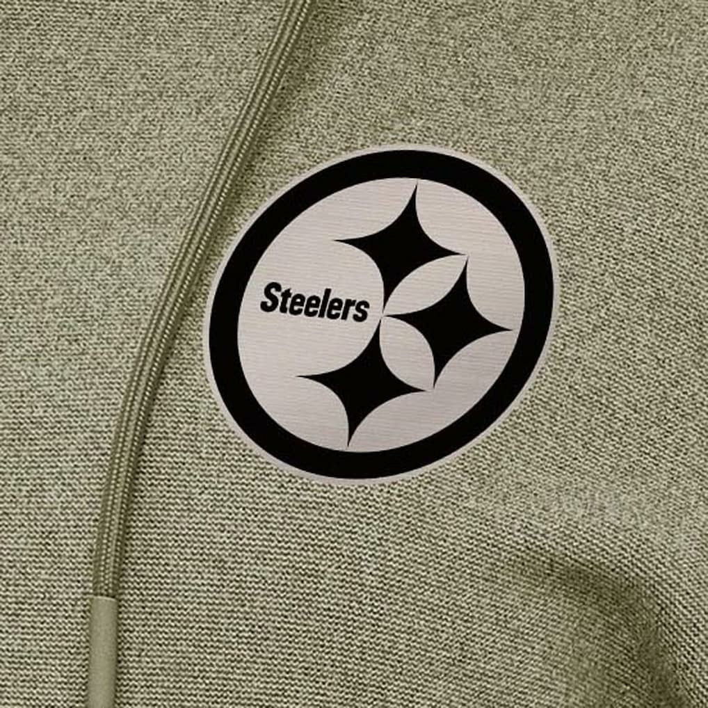 NFL Pittsburgh Steelers Antigua Women's Justice Pullover Hoodie