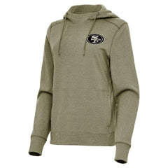 NFL San Francisco 49ers Antigua Women's Justice Pullover Hoodie