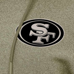 NFL San Francisco 49ers Antigua Women's Justice Pullover Hoodie
