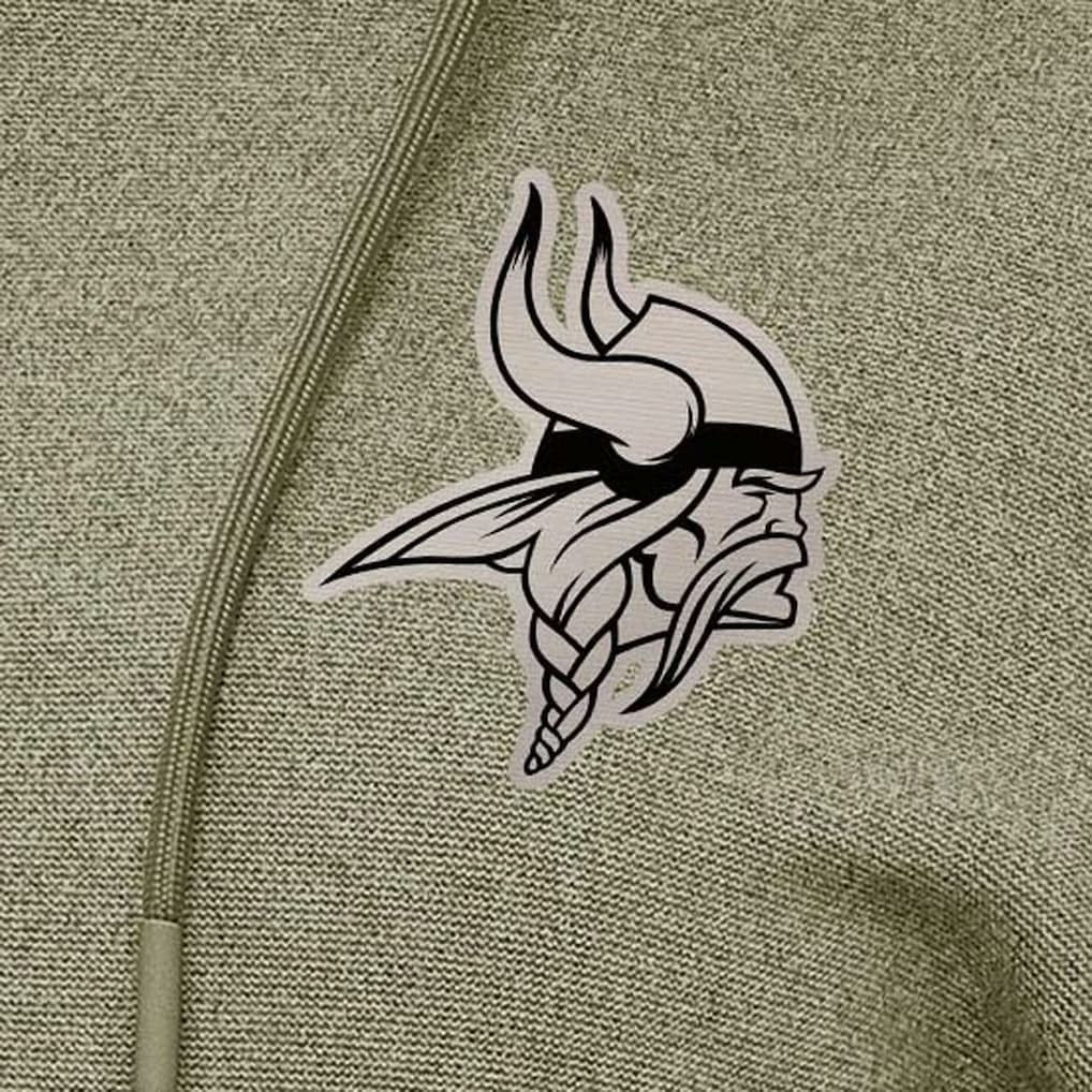 NFL Minnesota Vikings Antigua Women's Justice Pullover Hoodie