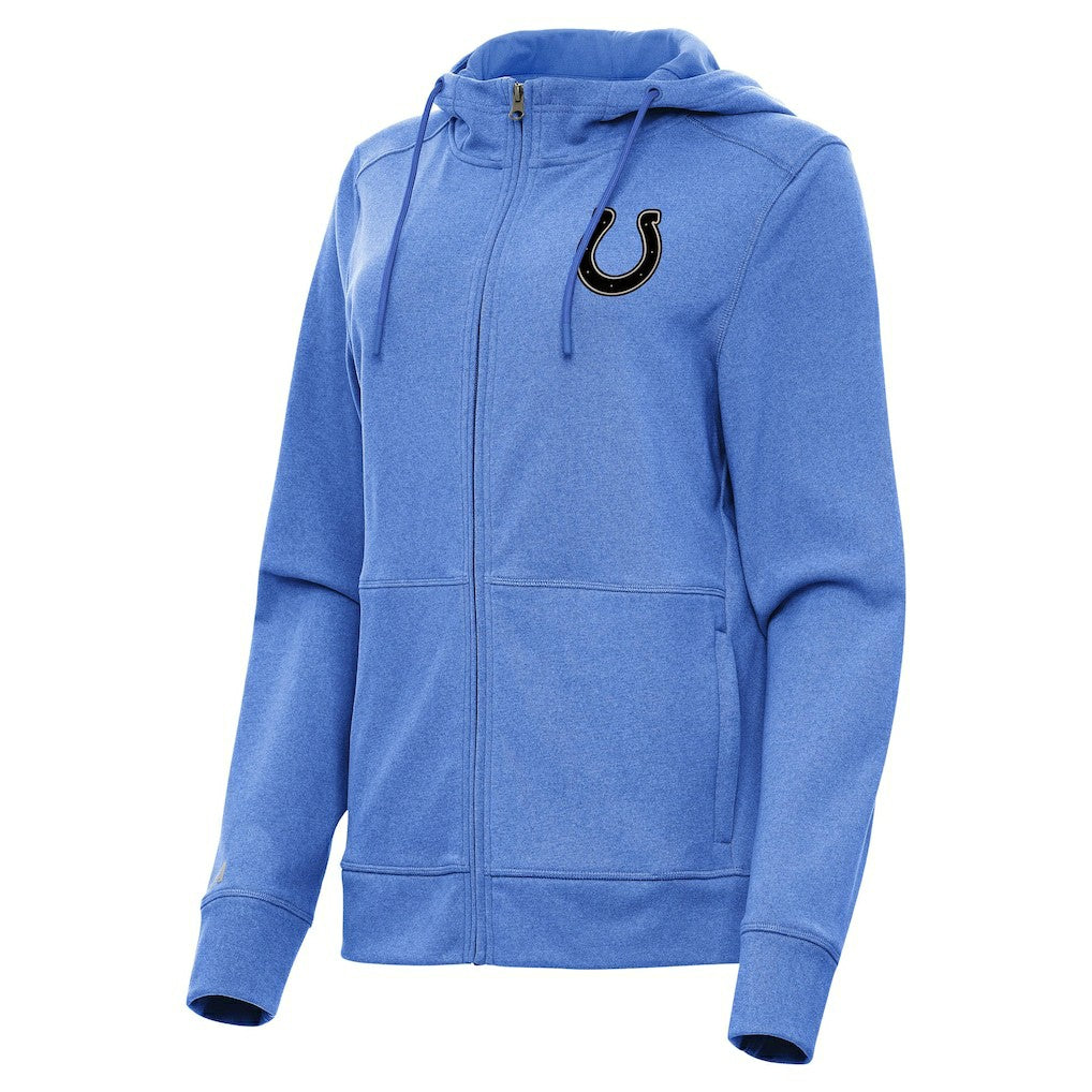 NFL Indianapolis Colts Antigua Women's Seeker Full-Zip Hoodie Jacket