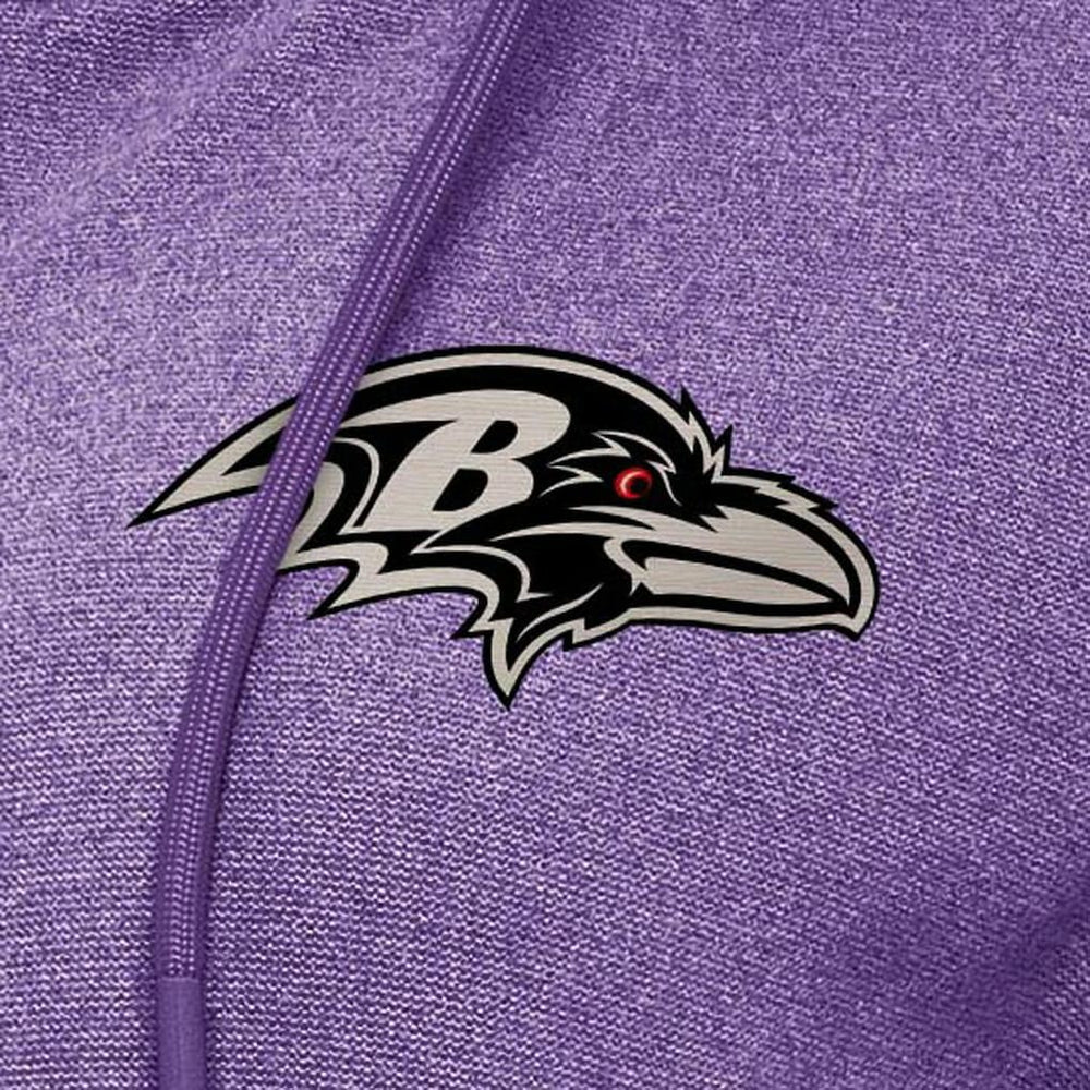 NFL Baltimore Ravens Antigua Women's Seeker Full-Zip Hoodie Jacket