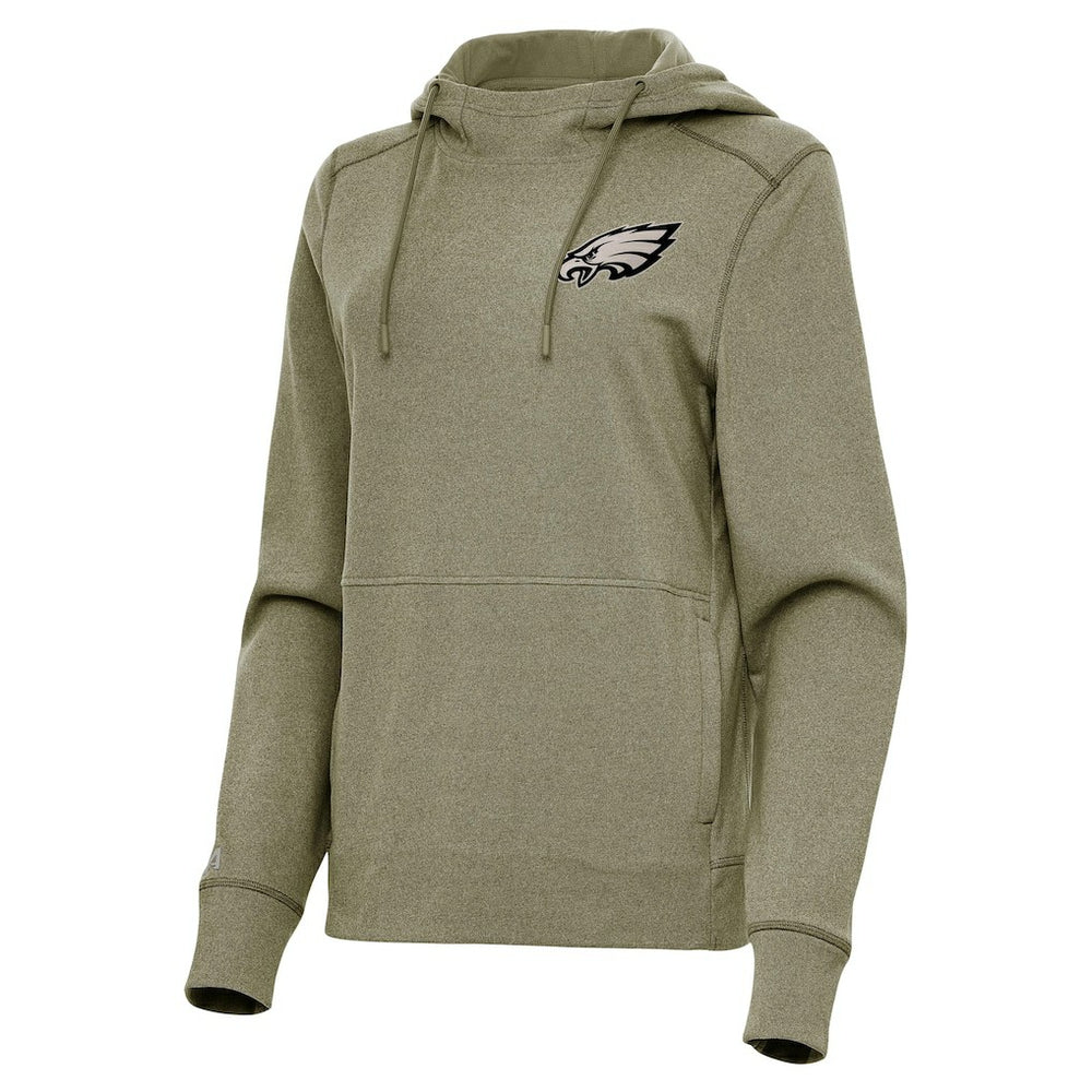 NFL Philadelphia Eagles Antigua Women's Justice Pullover Hoodie