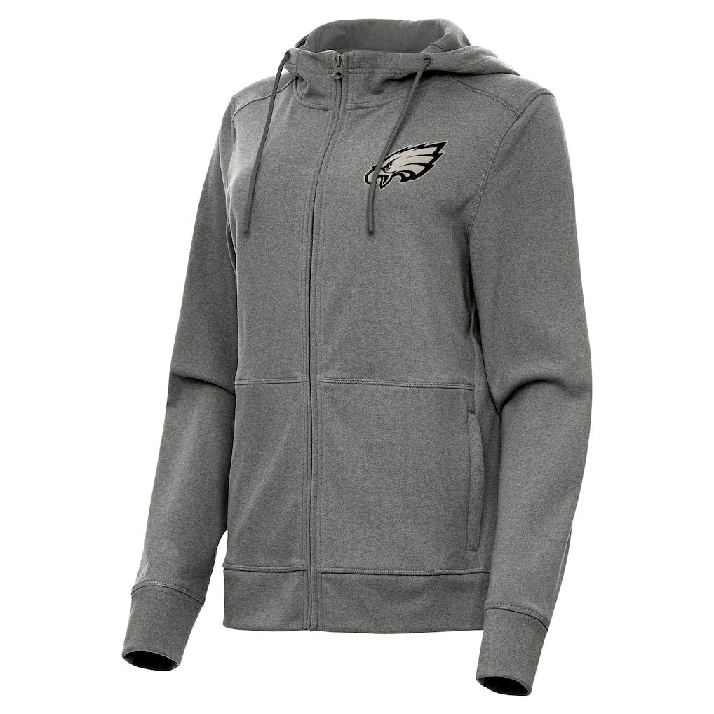 NFL Philadelphia Eagles Antigua Women's Seeker Full-Zip Hoodie Jacket