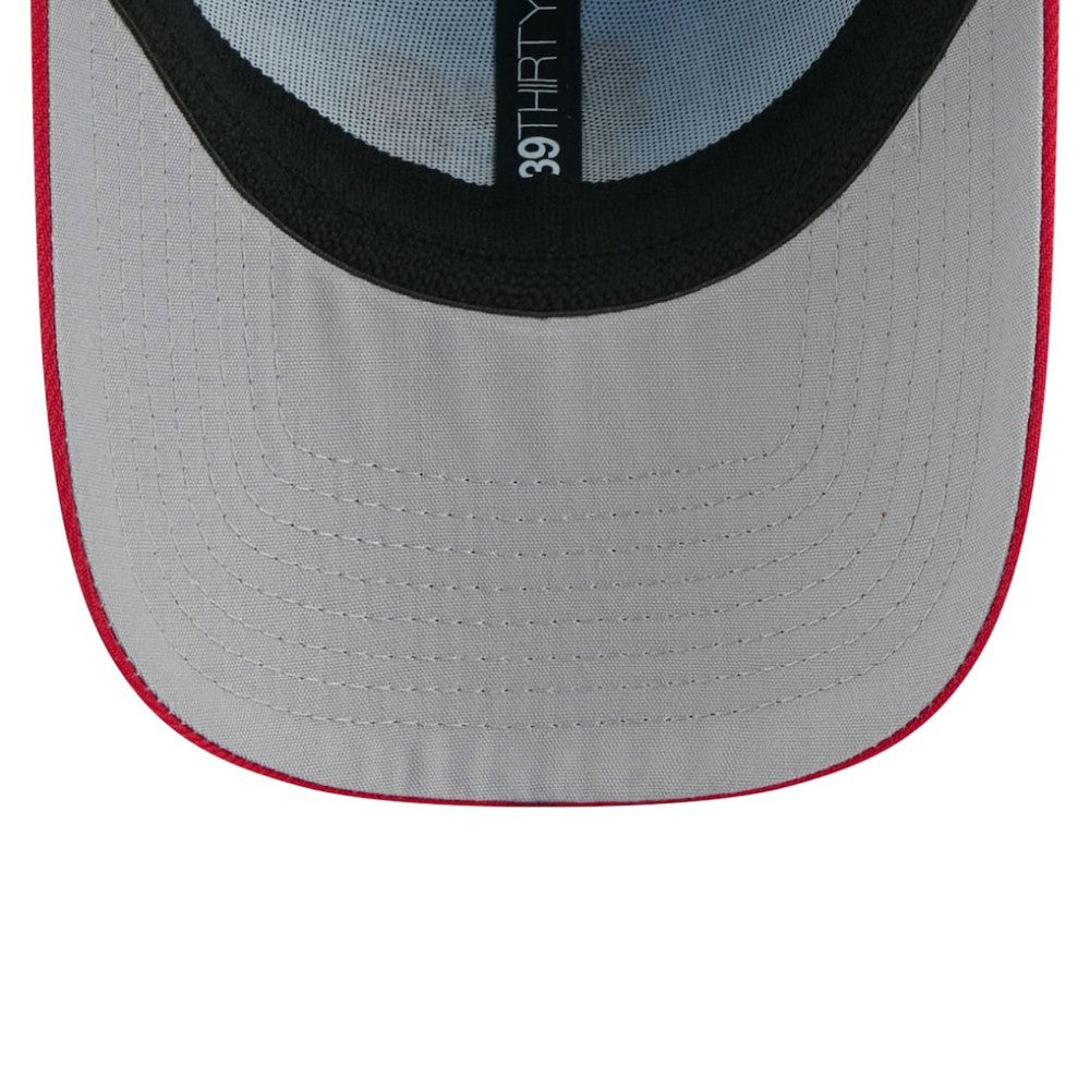 Athletics 2025 Fourth of July 39THIRTY Flex Hat - Light Blue/Red | New Era